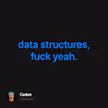data structures fuck yeah.