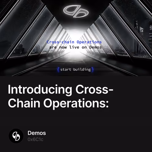 Introducing Cross-Chain Operations: