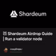 ䷐ Shardeum Airdrop Guide | Run a validator node