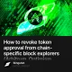 How to revoke token approval from chain-specific block explorers Arbitrum Optimism Polygon