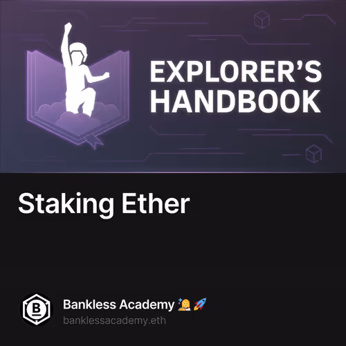 Staking Ether