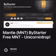 Mantle (MNT) ByStarter Free MNT - Unicornirdrop!