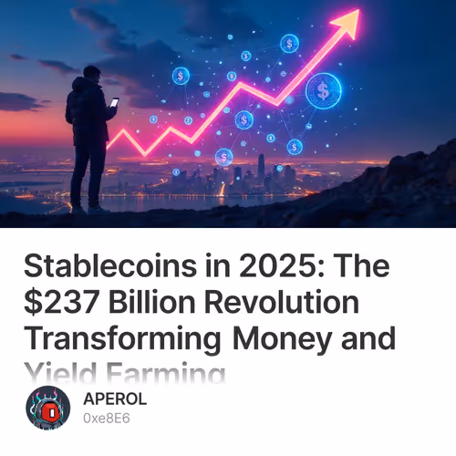 Stablecoins in 2025: The $237 Billion Revolution Transforming Money and Yield Farming