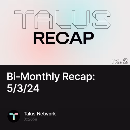 Bi-Monthly Recap: 5/3/24