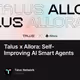 Talus x Allora: Self-Improving AI Smart Agents