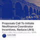 Proposals Call To Initiate Neofinance Coordinator Incentives, Reduce LM & Security Incenti