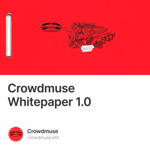 Crowdmuse Whitepaper 1.0