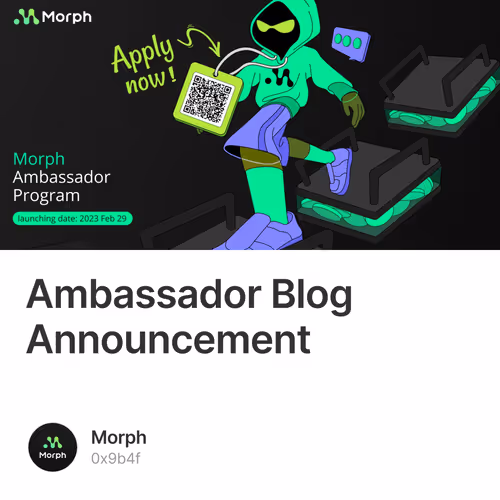 Ambassador Blog Announcement