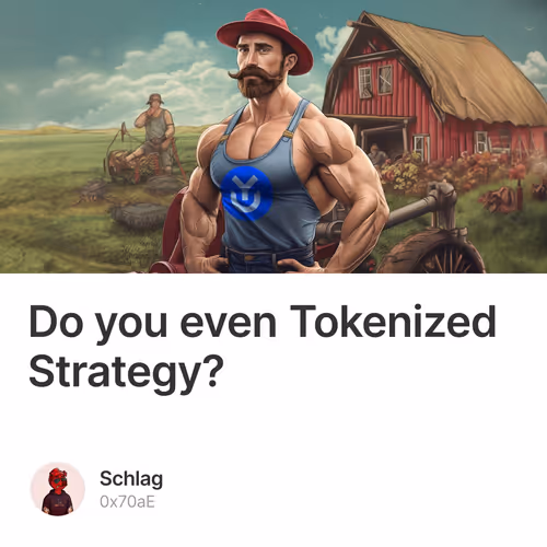 Do you even Tokenized Strategy?