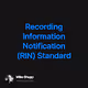 Recording Information Notification RIN Standard