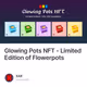 Glowing Pots NFT - Limited Edition of Flowerpots