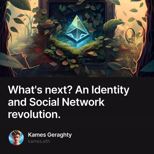What's next? An Identity and Social Network revolution.