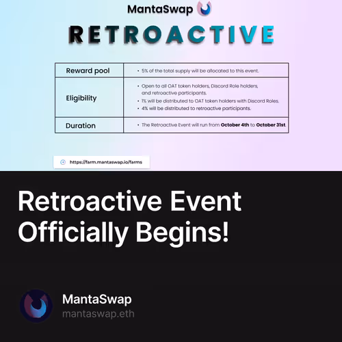 Retroactive Event Officially Begins!
