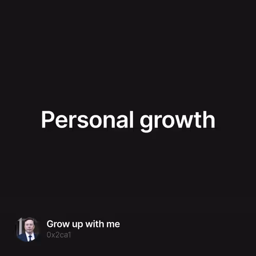 Personal growth