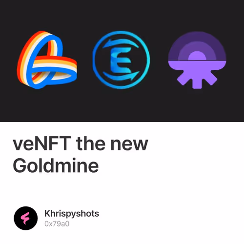 veNFT the new Goldmine