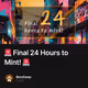 🚨 Final 24 Hours to Mint! 🚨