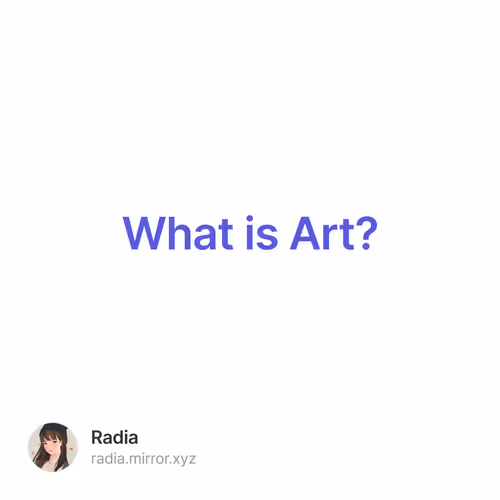 What is Art?