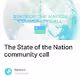 The State of the Nation community call