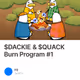 $DACKIE & $QUACK Burn Program #1