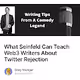 What Seinfeld Can Teach Web3 Writers About Twitter Rejection