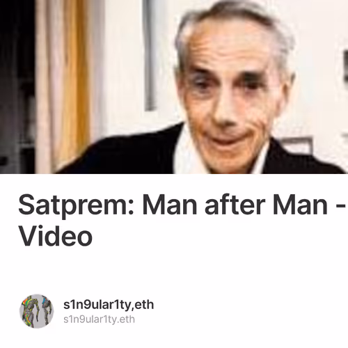 Satprem: Man after Man -Video