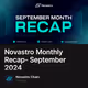 Novastro Monthly Recap-  September 2024