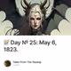 📝 Day № 25: May 6, 1823.