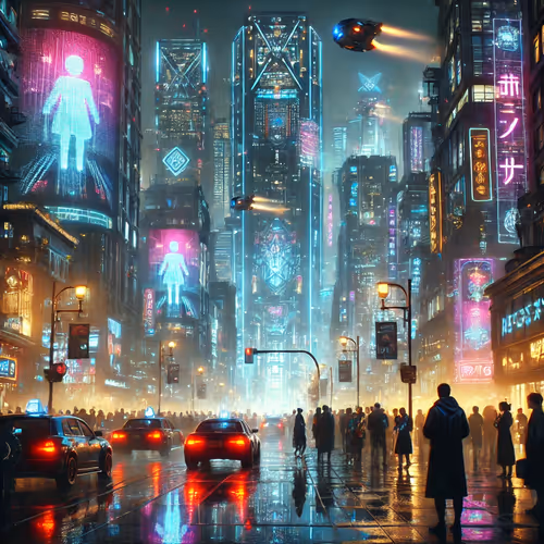 Neon Streets of Tomorrow