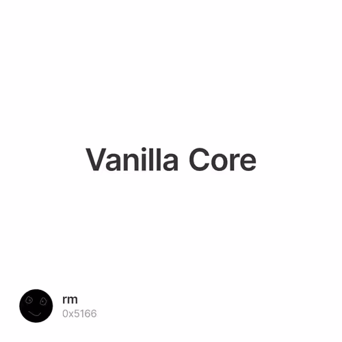 Vanilla Core