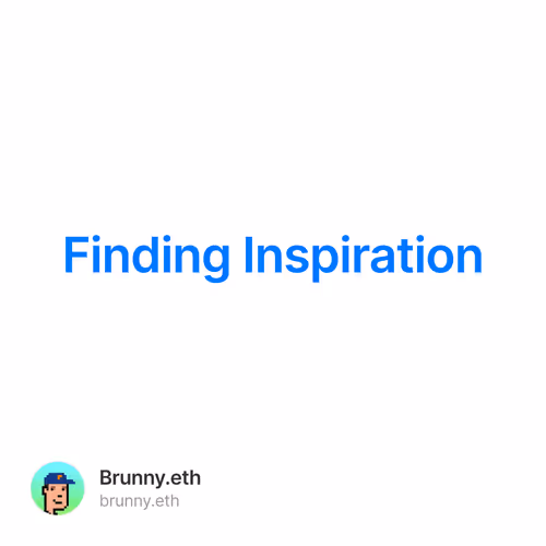 Finding Inspiration