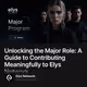 Unlocking the Major Role: A Guide to Contributing Meaningfully to Elys Network