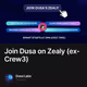 Join Dusa on Zealy (ex-Crew3)