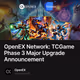 OpenEX Network: TCGame Phase 3 Major Upgrade Announcement
