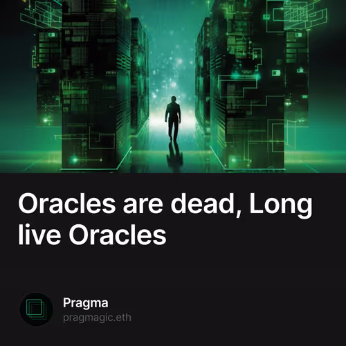 Oracles are dead, Long live Oracles
