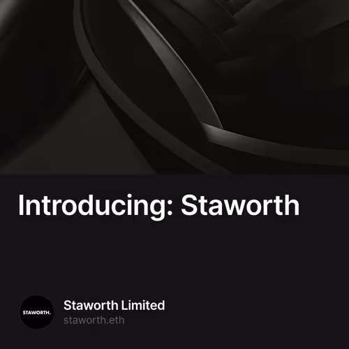 Introducing: Staworth