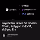 LayerZero is live on Gnosis Chain, Polygon zkEVM, zkSync Era