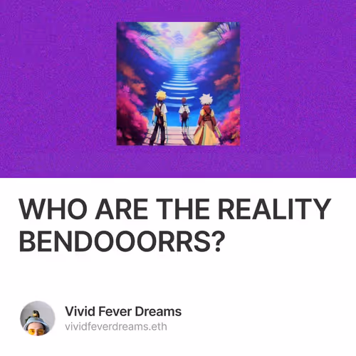 WHO ARE THE REALITY BENDOOORRS?