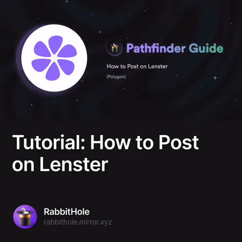 Tutorial How to Post on Lenster