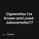 Cigawrettes I've Known and Loved: Julesvernefan77