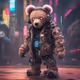 Teddy bear cyberpunk - OP
