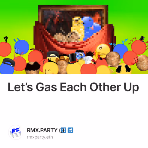 Let’s Gas Each Other Up