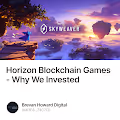Horizon Blockchain Games - Why We Invested