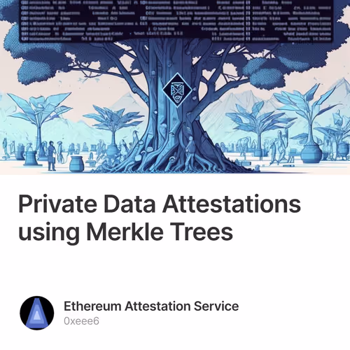 Private Data Attestations using Merkle Trees