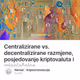Centralizirane vs. decentralizirane razmjene, posjedovanje kriptovaluta i mjenjačnice