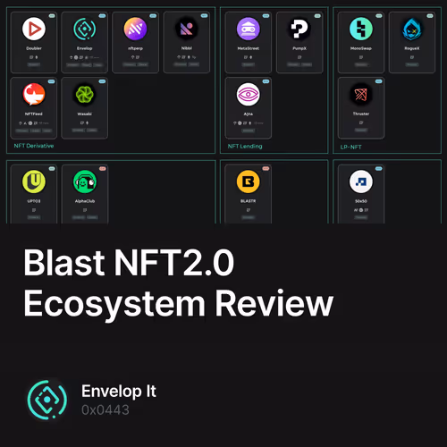 Blast NFT2.0 Ecosystem Review