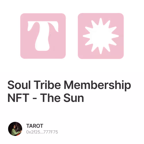 Soul Tribe Membership NFT - The Sun