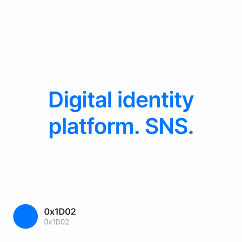 Digital identity platform. SNS.