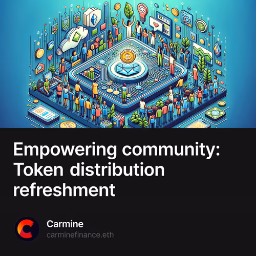 Empowering community: Token distribution refreshment