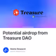 Potential airdrop from Treasure DAO