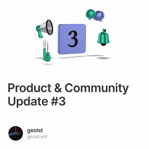 Product & Community Update #3